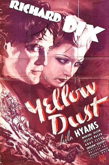 Yellow Dust (1936) poster