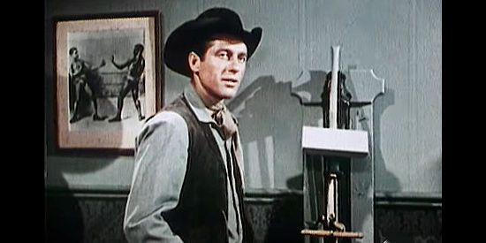 Jack Carney as Sam, the sheriff aligned with McCord, the crooked businessman in Ballad of a Gunfighter (1964)