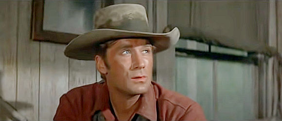 Alex Cord as Ringo Kid, determined to settle the score with the Plummers in Stagecoach (1966)