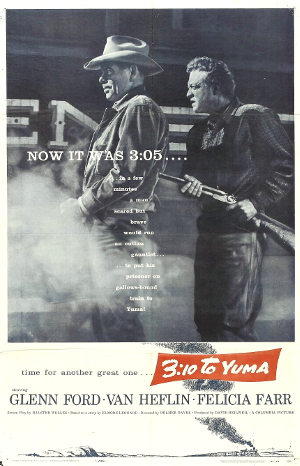 3:10 to Yuma (1957) poster