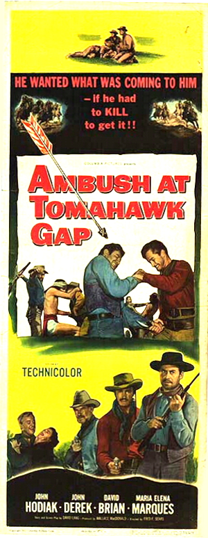Ambush at Tomahawk Gap (1953) poster