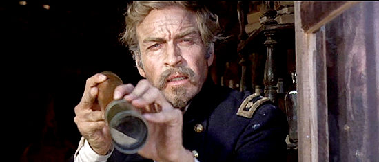 Antonio Molino Rojo as Capt. Harper, prison camp commander in The Good, the Bad and the Ugly (1966)