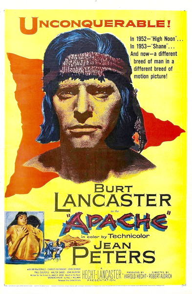Apache (1954) poster