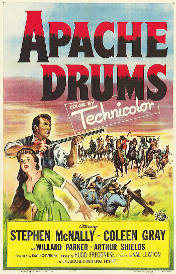 Apache Drums (1951) poster