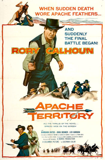 Apache Territory (1958) poster
