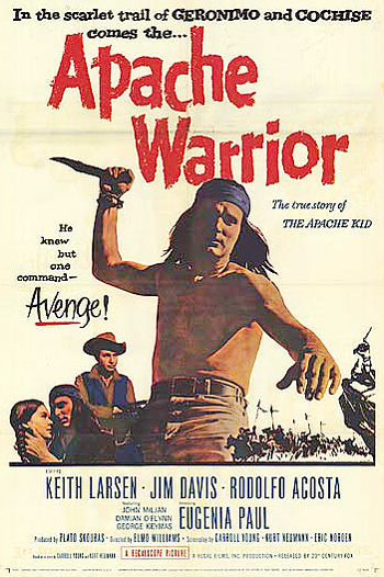 Apache Warrior (1957) poster