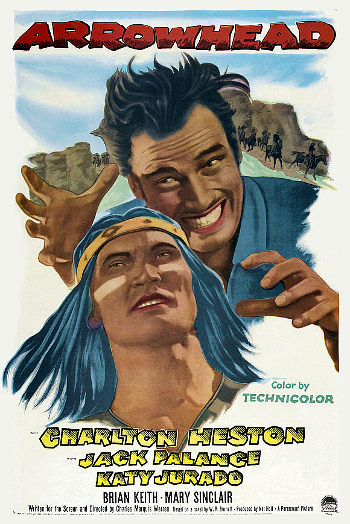 Arrowhead (1953) poster