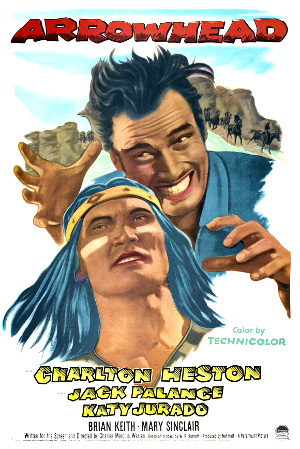 Arrowhead (1953) poster