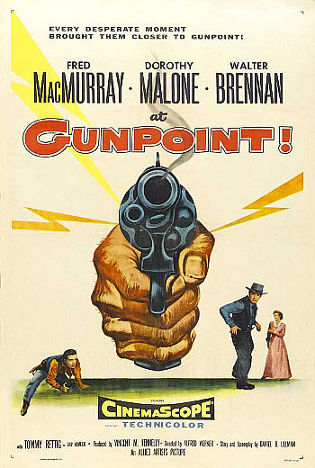 At Gunpoint (1955) poster