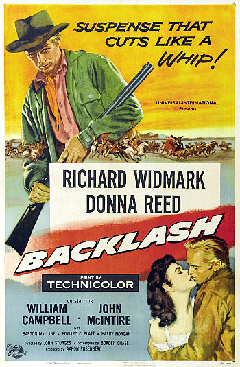 Backlash (1956) poster