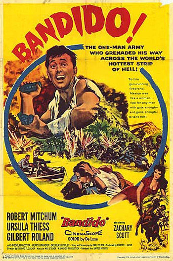 Bandido! (1956) poster