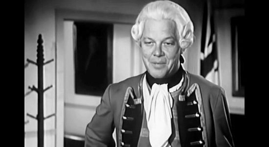 Barry Kroeger as Col. Von Weber, a man with a hatred of Native Americans in Battles of Chief Pontiac (1952)