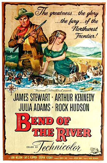 Bend of the River (1952) poster