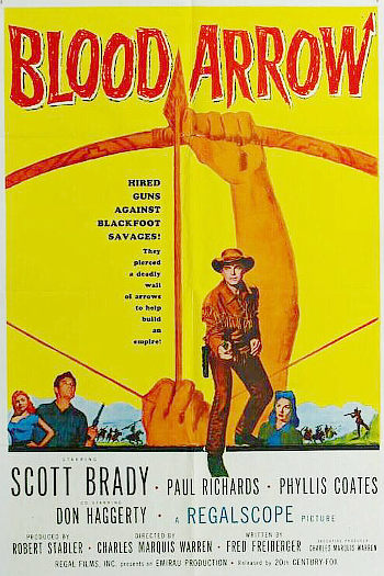 Blood Arrow (1958) poster
