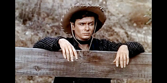 Bob Campbell as John Candy, forever trying to keep younger brother Billy out of trouble in Five Guns West (1955)