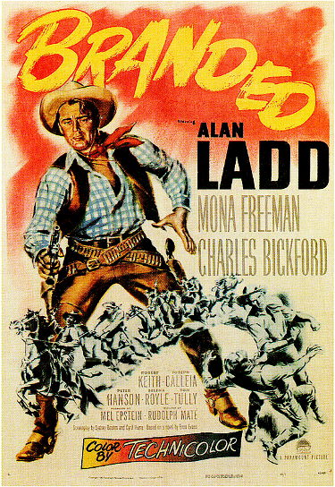 Branded (1950) poster
