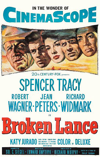 Broken Lance (1954) poster