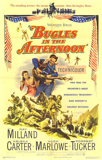 Bugles in the Afternoon (1952) poster