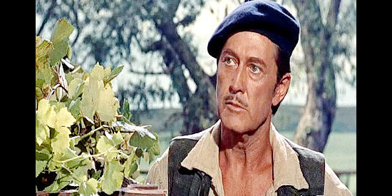 Carl Esmond as Andre Dauphin, Gabrielle's husband and leader of the Basque party heading West in Thunder in the Sun (1959)