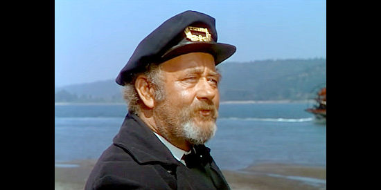 Chubby Johnson as Captain Mello, steamboat commander and part-time doctor in Bend of the River (1952)