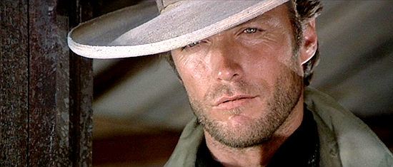Clint Eastwood as Blondie in The Good, the Bad and the Ugly (1966)