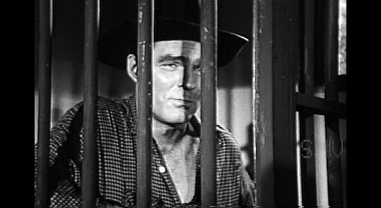 Don Megowan as Cheney Holland, an outlaw with a thirst for revenge, especially after his brother's death, in A Lust to Kill (1958)