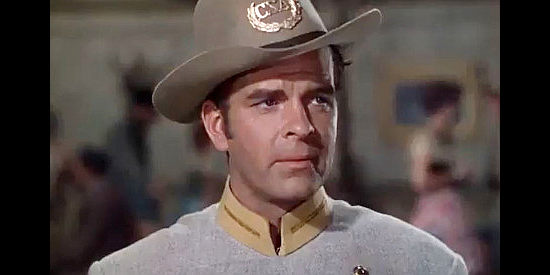 Douglas Kenney as Lee Price, a man who leaves his partners to become a Confederate officer in South of St. Louis (1949)