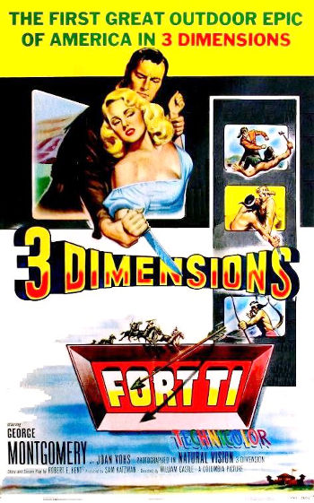 Fort Ti (1953) poster