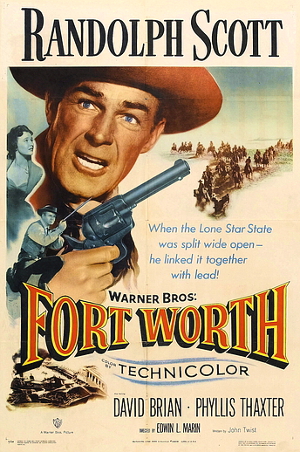 Fort Worth (1951) poster