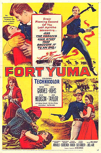 Fort Yuma (1955) poster