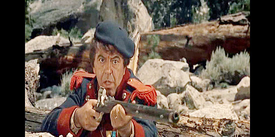 Fortunio Bonanova as Fernando Christophe, a veteran soldier among the Basques heading West in Thunder in the Sun (1959)