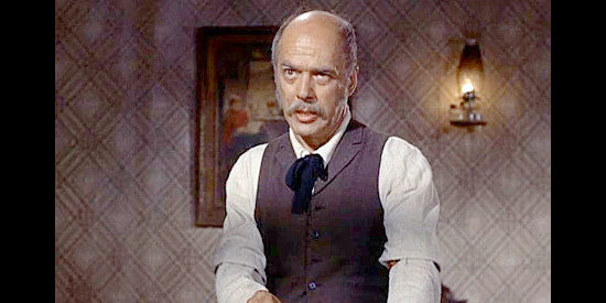 Fred Sherman as Dr. Gordon, the man who winds up trying to save Mangus's life after he's badly wounded in War Drums (1957)