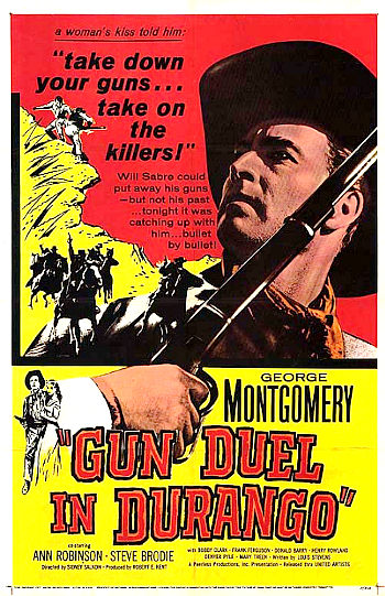 Gun Duel in Durango (1957) poster
