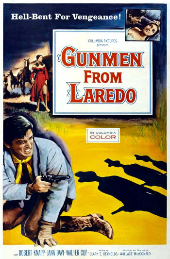 Gunmen from Laredo (1958) poster