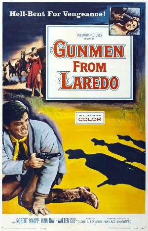 Gunmen from Laredo (1959) poster