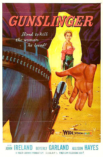 Gunslinger (1956) poster