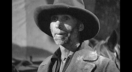 Hank Worden as Luke Clegg, one of the members of the outlaw gang in Wagon Master (1950)