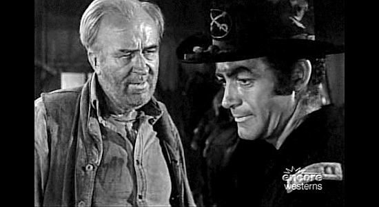 Harry Shannon as Tom Carter, the man who raised Jack Slade after his father's death in Jack Slade (1953)
