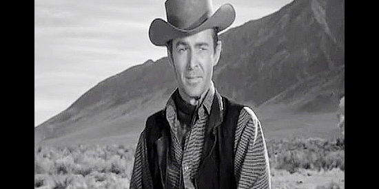 James Anderson as Dan Roden, brother of the slain cattleman in Along the Great Divide (1951)