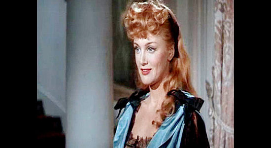 Jan Sterling as Rose Slater, the woman planning to get rich along with Roger Hale in The Vanquished (1953)