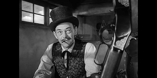 John McIntire as Joe Lamont, a gunrunner who winds up the the special rifle in Winchester '73 (1950)