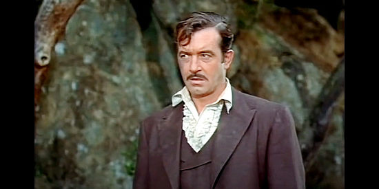 John Payne as Tennessee, looking out for his new friend in Tennessee's Partner (1955)