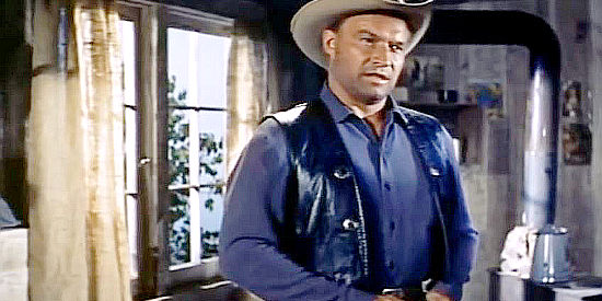 John Pickard as Alvin Dennis, the outlaw gunned down by Jack Wright and George Henderson in At Gunpoint (1955)