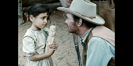 Judy Stranis as Susan, the young girl the motley crew rescue in Dragoon Wells Massacre (1957)