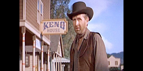 Lloyd Bridges as Gyp Clements, looking to get even with Wyatt Earp in Wichita (1955)