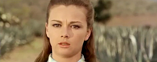 Lorella De Luca (Hally Hammond) as Miss Ruby in A Pistol for Ringo (1965) 