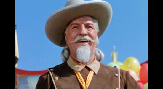 Louis Calhern as Buffalo Bill, the man who invites Annie Oakley to join his show in Annie Get Your Gun (1950)l