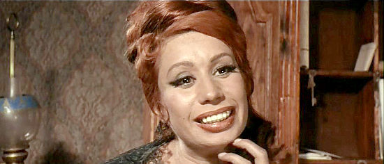 Mara Krupp as hotel manager's wife in For a Few Dollars More (1965)
