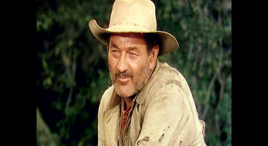 Milburn Stone as Sandy MacKinnon, Ed Bannon's friend and trusted fellow scout in Arrowhead (1953)