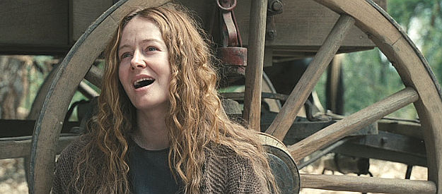 Miranda Otto as Theoline Belknap, the woman who killed her own baby in The Homesman (2014)